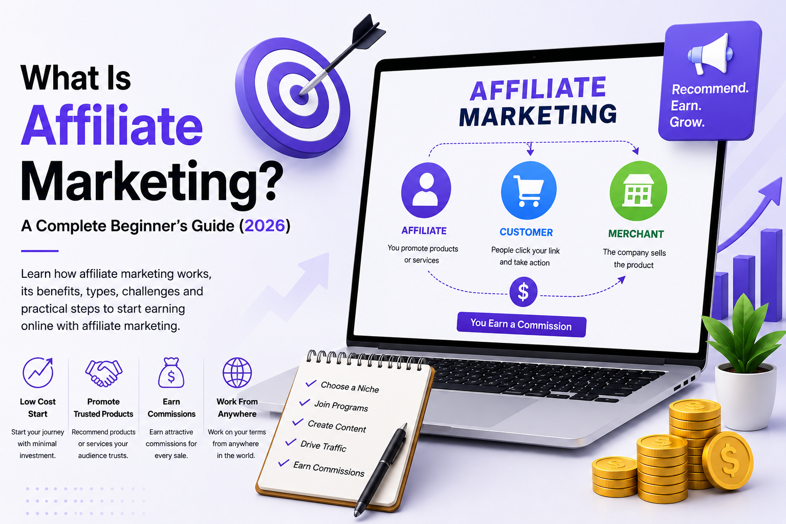 What Is Affiliate Marketing - Complete Beginner's Guide 2026